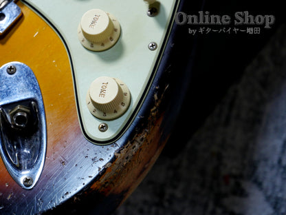 【商談中】USED 2023 Fender Custom Shop Limited Edition 1959 Stratocaster Super Heavy Relic Super Faded Aged Chocolate 3-Color Sunburst