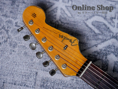 【商談中】USED 2023 Fender Custom Shop Limited Edition 1959 Stratocaster Super Heavy Relic Super Faded Aged Chocolate 3-Color Sunburst