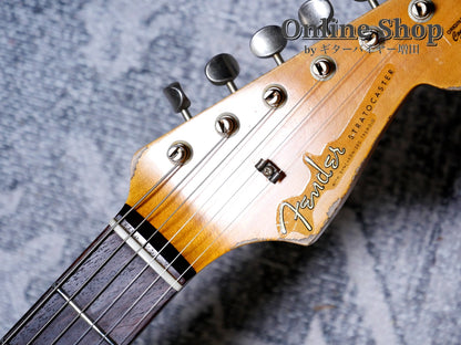 【商談中】USED 2023 Fender Custom Shop Limited Edition 1959 Stratocaster Super Heavy Relic Super Faded Aged Chocolate 3-Color Sunburst