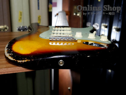 【商談中】USED 2023 Fender Custom Shop Limited Edition 1959 Stratocaster Super Heavy Relic Super Faded Aged Chocolate 3-Color Sunburst