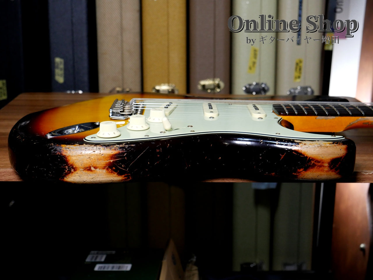【商談中】USED 2023 Fender Custom Shop Limited Edition 1959 Stratocaster Super Heavy Relic Super Faded Aged Chocolate 3-Color Sunburst