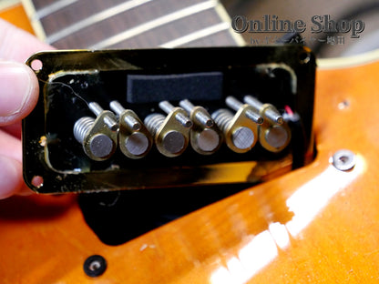 USED 2006 Gretsch G6130W Roundup with Leather Trim Western Maple Stain