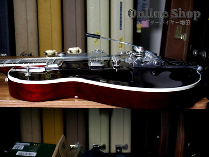 USED 2020 Gretsch G6128T Players Edition Jet DS with Bigsby Dark Cherry Metallic