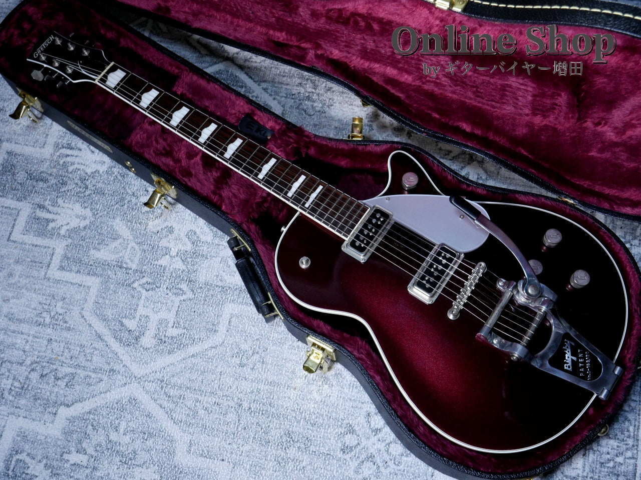 USED 2020 Gretsch G6128T Players Edition Jet DS with Bigsby Dark