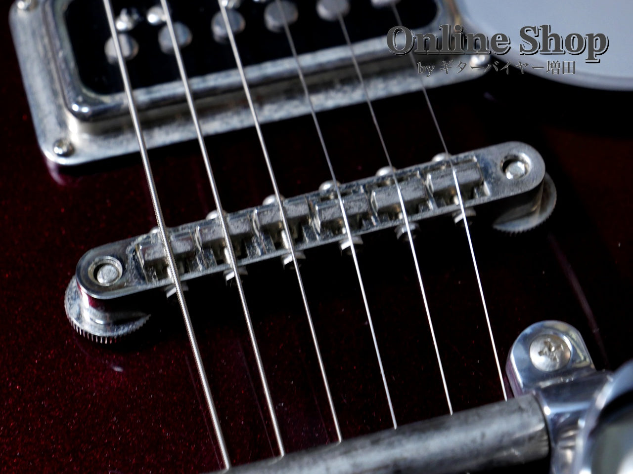 USED 2020 Gretsch G6128T Players Edition Jet DS with Bigsby Dark Cherry Metallic