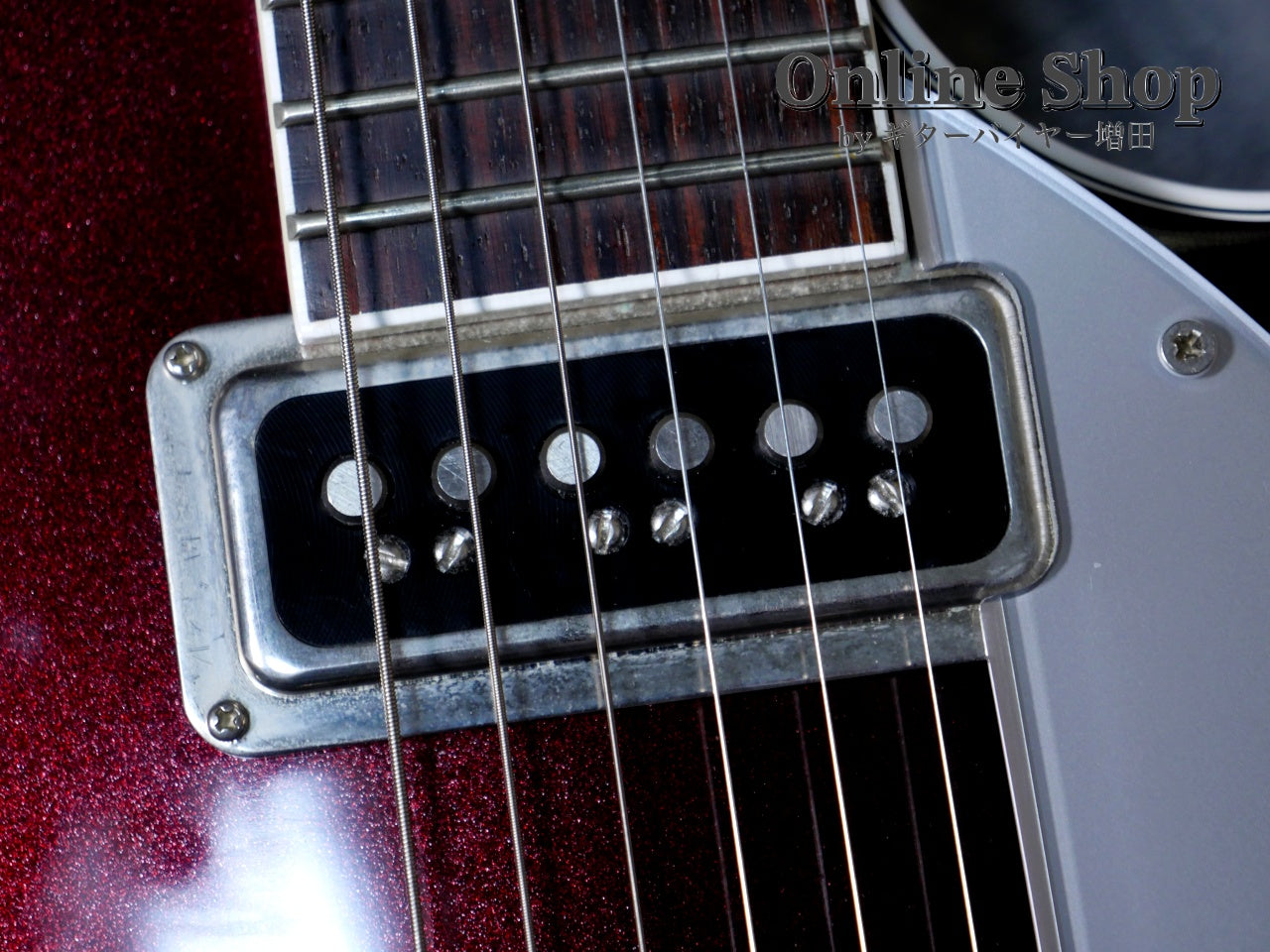 USED 2020 Gretsch G6128T Players Edition Jet DS with Bigsby Dark Cherry Metallic