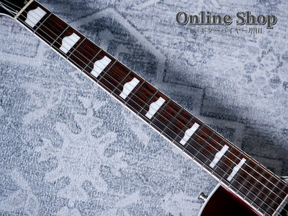 USED 2020 Gretsch G6128T Players Edition Jet DS with Bigsby Dark Cherry Metallic