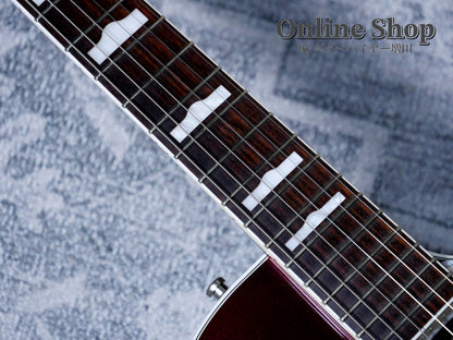 USED 2020 Gretsch G6128T Players Edition Jet DS with Bigsby Dark Cherry Metallic