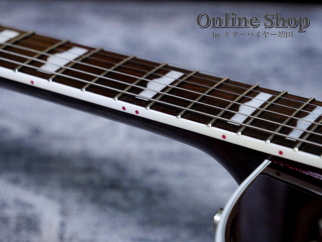 USED 2020 Gretsch G6128T Players Edition Jet DS with Bigsby Dark Cherry Metallic