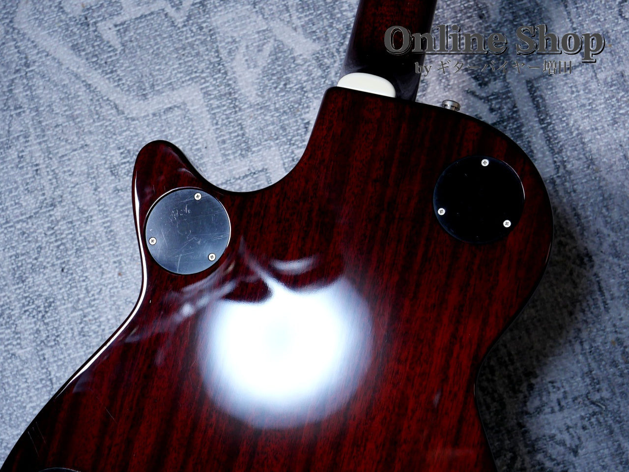 USED 2020 Gretsch G6128T Players Edition Jet DS with Bigsby Dark Cherry Metallic