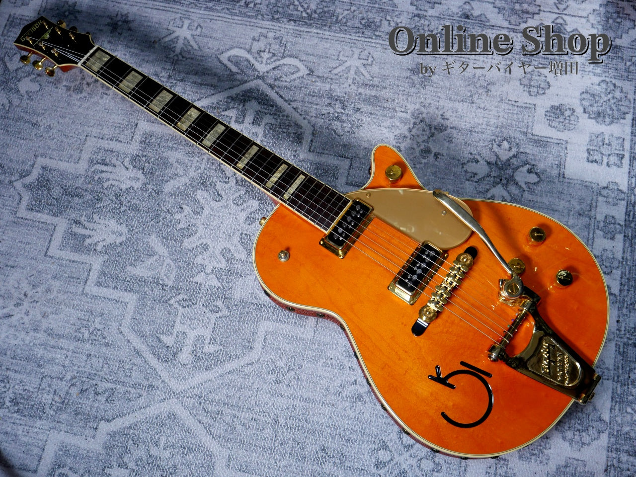 USED 2006 Gretsch G6130W Roundup with Leather Trim Western Maple Stain