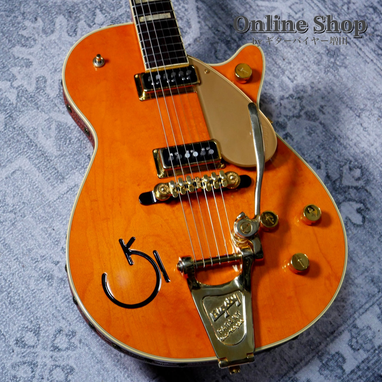 USED 2006 Gretsch G6130W Roundup with Leather Trim Western Maple Stain