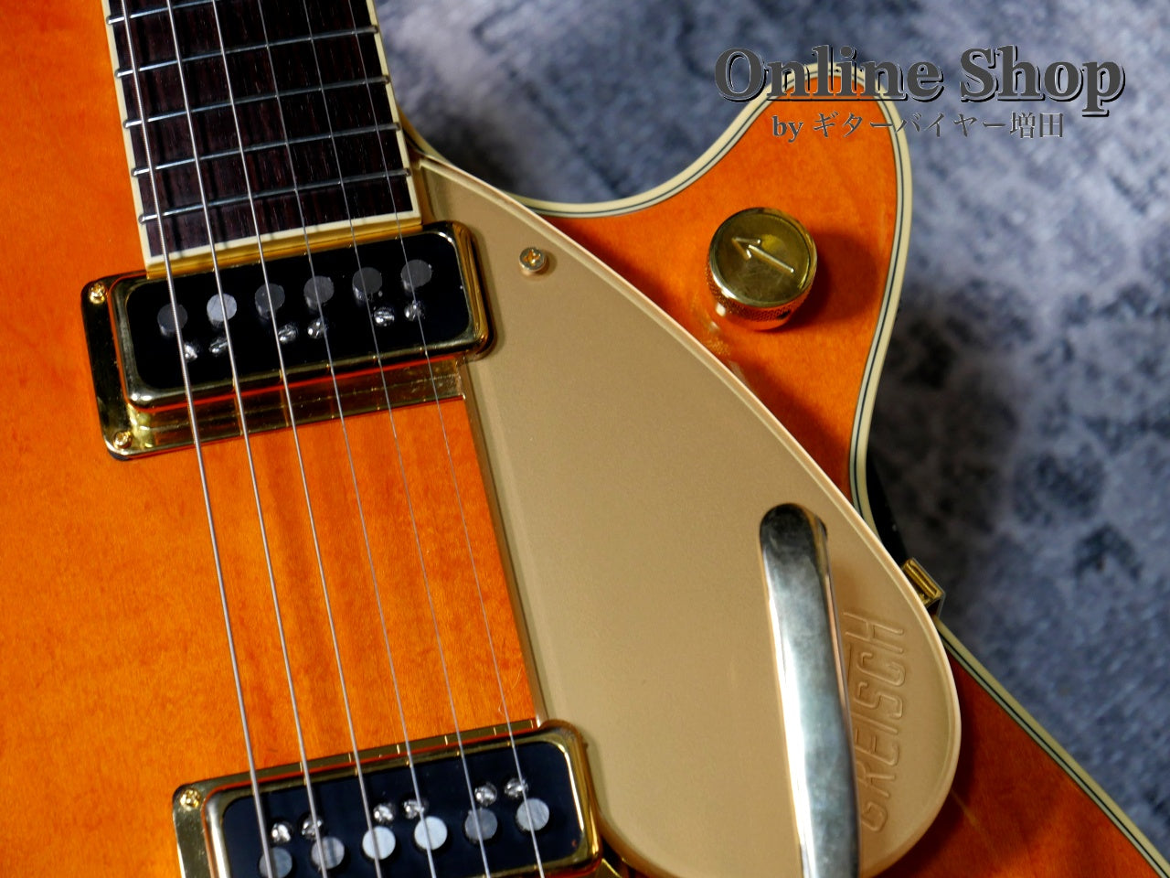 USED 2006 Gretsch G6130W Roundup with Leather Trim Western Maple Stain