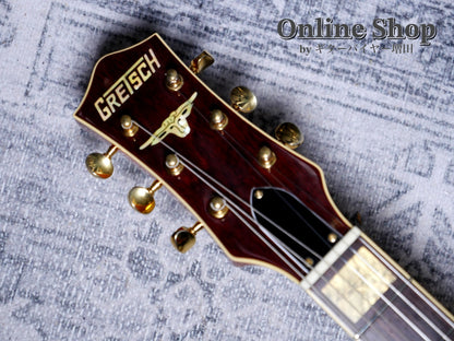 USED 2006 Gretsch G6130W Roundup with Leather Trim Western Maple Stain