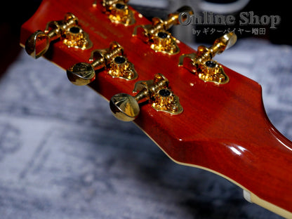 USED 2006 Gretsch G6130W Roundup with Leather Trim Western Maple Stain