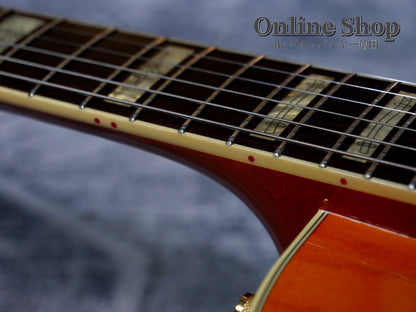 USED 2006 Gretsch G6130W Roundup with Leather Trim Western Maple Stain