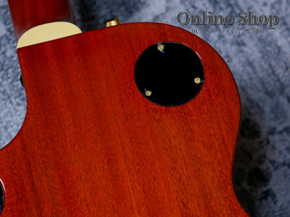 USED 2006 Gretsch G6130W Roundup with Leather Trim Western Maple Stain