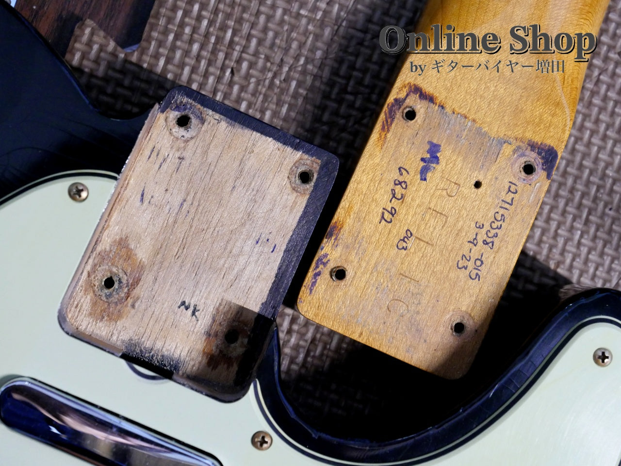 USED 2023 Fender Custom Shop "Wildwood 10" 1959 Telecaster Ultra-Light Journeyman Relic Black