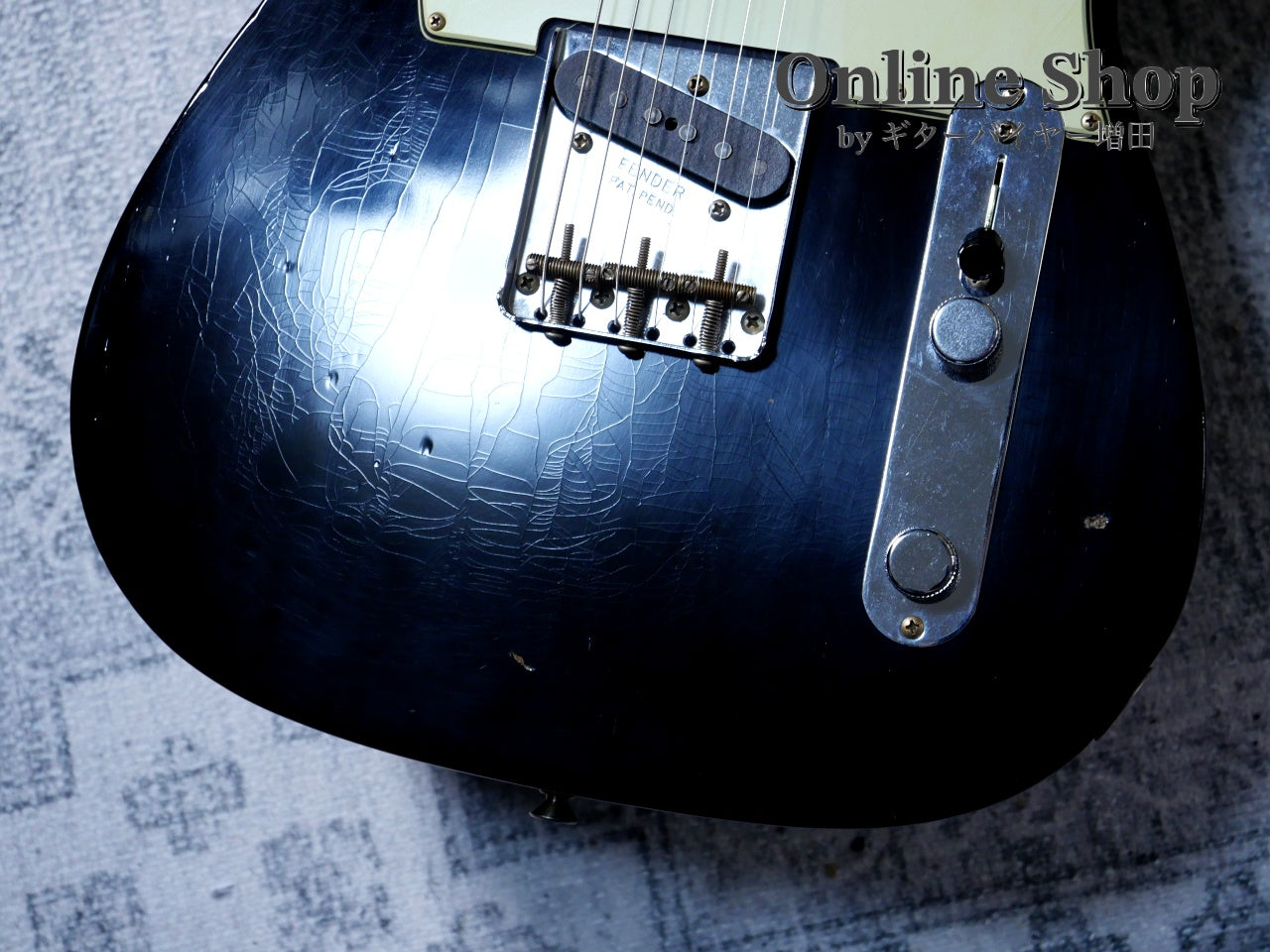 USED 2023 Fender Custom Shop "Wildwood 10" 1959 Telecaster Ultra-Light Journeyman Relic Black