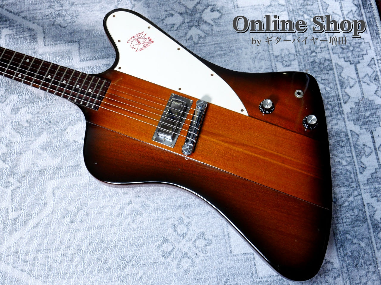 USED 1990 Gibson Custom Shop Edition Firebird Reissue 1PU Vintage Sunburst