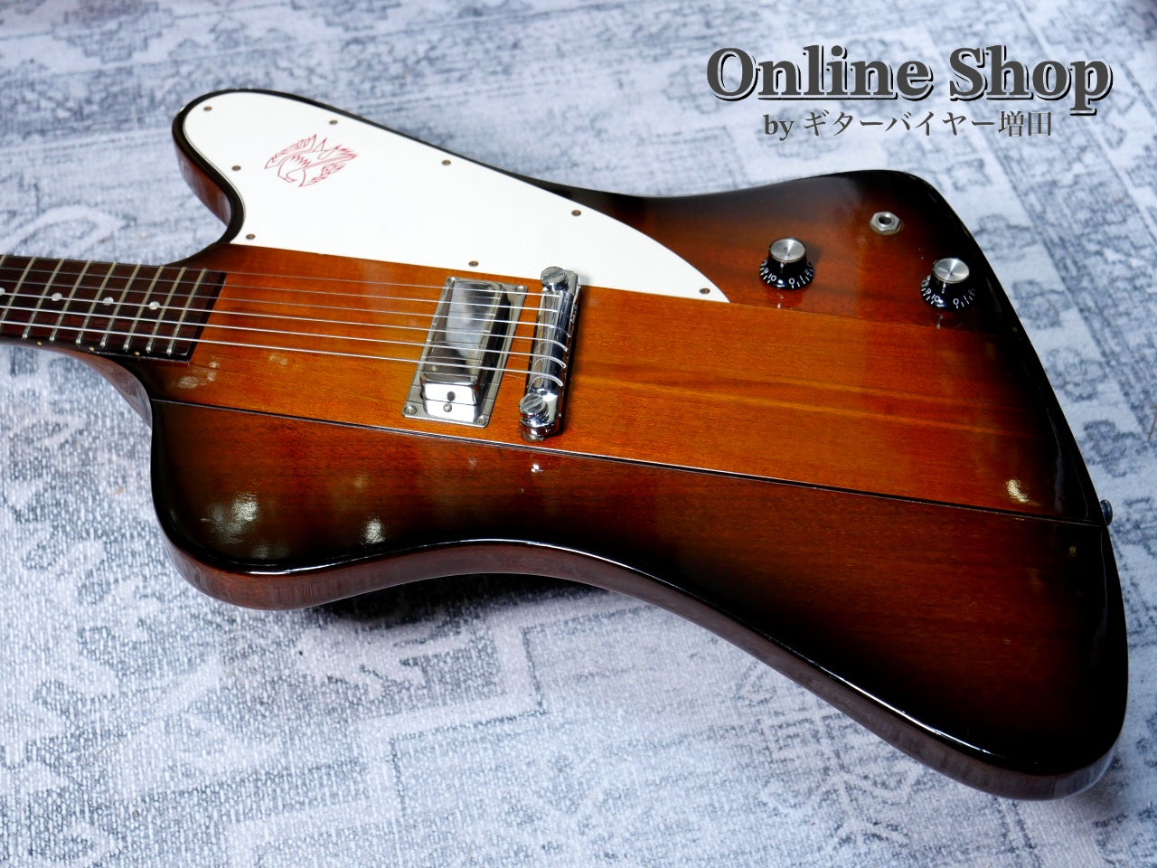 USED 1990 Gibson Custom Shop Edition Firebird Reissue 1PU Vintage Sunburst