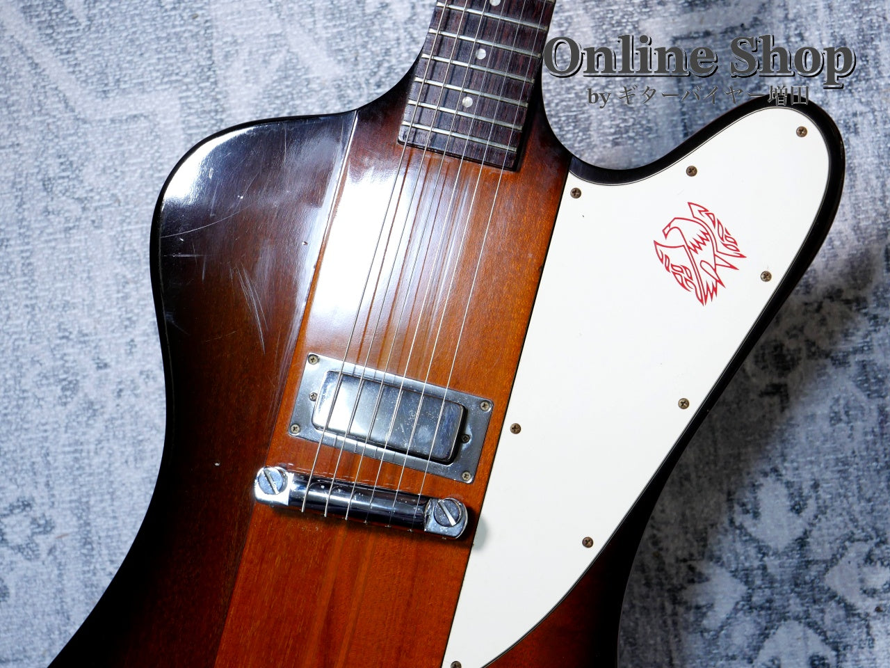 USED 1990 Gibson Custom Shop Edition Firebird Reissue 1PU Vintage Sunburst