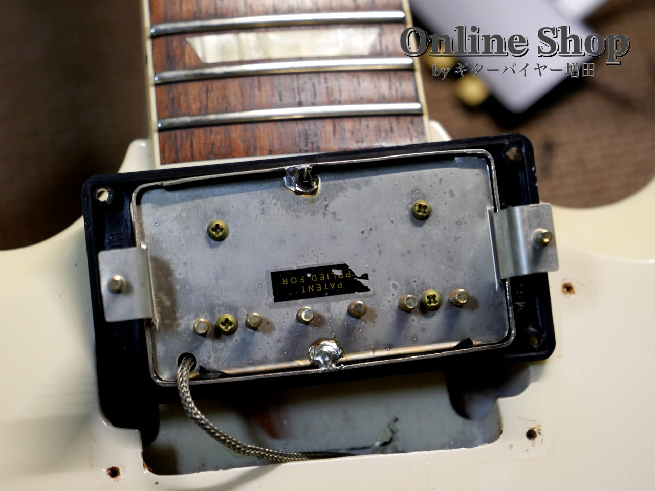 USED 2021 Gibson Custom Shop Historic Collection 1961 SG Standard Reissue Stop Bar Polaris White VOS