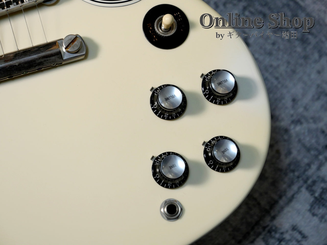 USED 2021 Gibson Custom Shop Historic Collection 1961 SG Standard Reissue Stop Bar Polaris White VOS