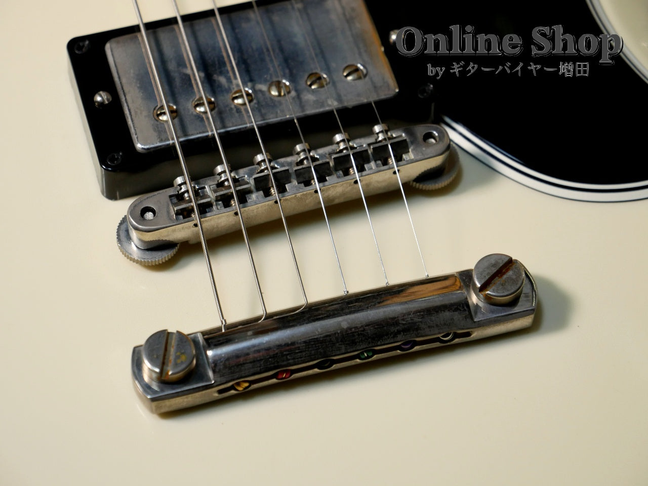 USED 2021 Gibson Custom Shop Historic Collection 1961 SG Standard Reissue Stop Bar Polaris White VOS