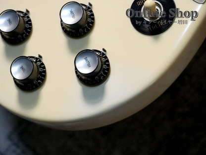USED 2021 Gibson Custom Shop Historic Collection 1961 SG Standard Reissue Stop Bar Polaris White VOS