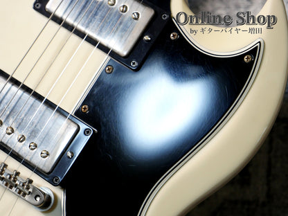 USED 2021 Gibson Custom Shop Historic Collection 1961 SG Standard Reissue Stop Bar Polaris White VOS
