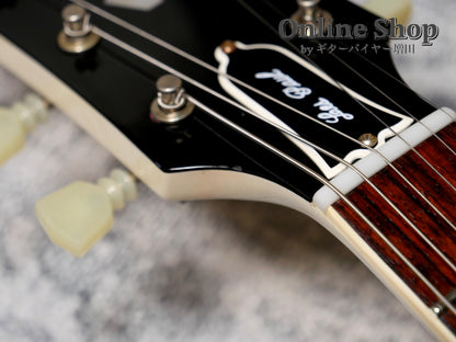 USED 2021 Gibson Custom Shop Historic Collection 1961 SG Standard Reissue Stop Bar Polaris White VOS