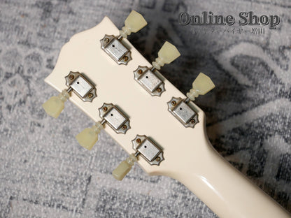 USED 2021 Gibson Custom Shop Historic Collection 1961 SG Standard Reissue Stop Bar Polaris White VOS