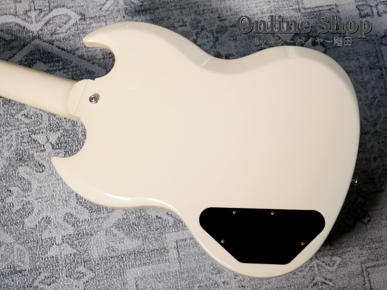 USED 2021 Gibson Custom Shop Historic Collection 1961 SG Standard Reissue Stop Bar Polaris White VOS