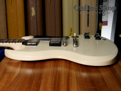 USED 2021 Gibson Custom Shop Historic Collection 1961 SG Standard Reissue Stop Bar Polaris White VOS