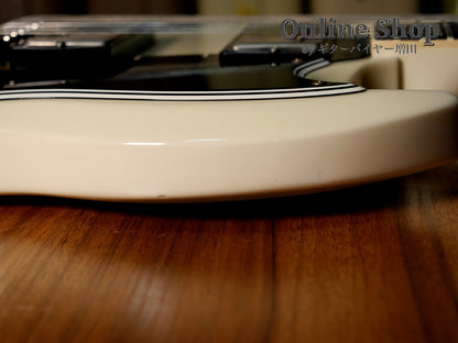 USED 2021 Gibson Custom Shop Historic Collection 1961 SG Standard Reissue Stop Bar Polaris White VOS