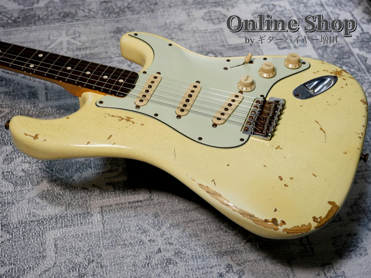 USED 2009 Fender Custom Shop TBC 1962 Stratocaster Heavy Relic