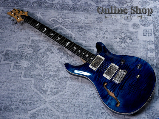 USED 2023 Paul Reed Smith CE 24 Semi-Hollow Custom Configuration Whale Blue