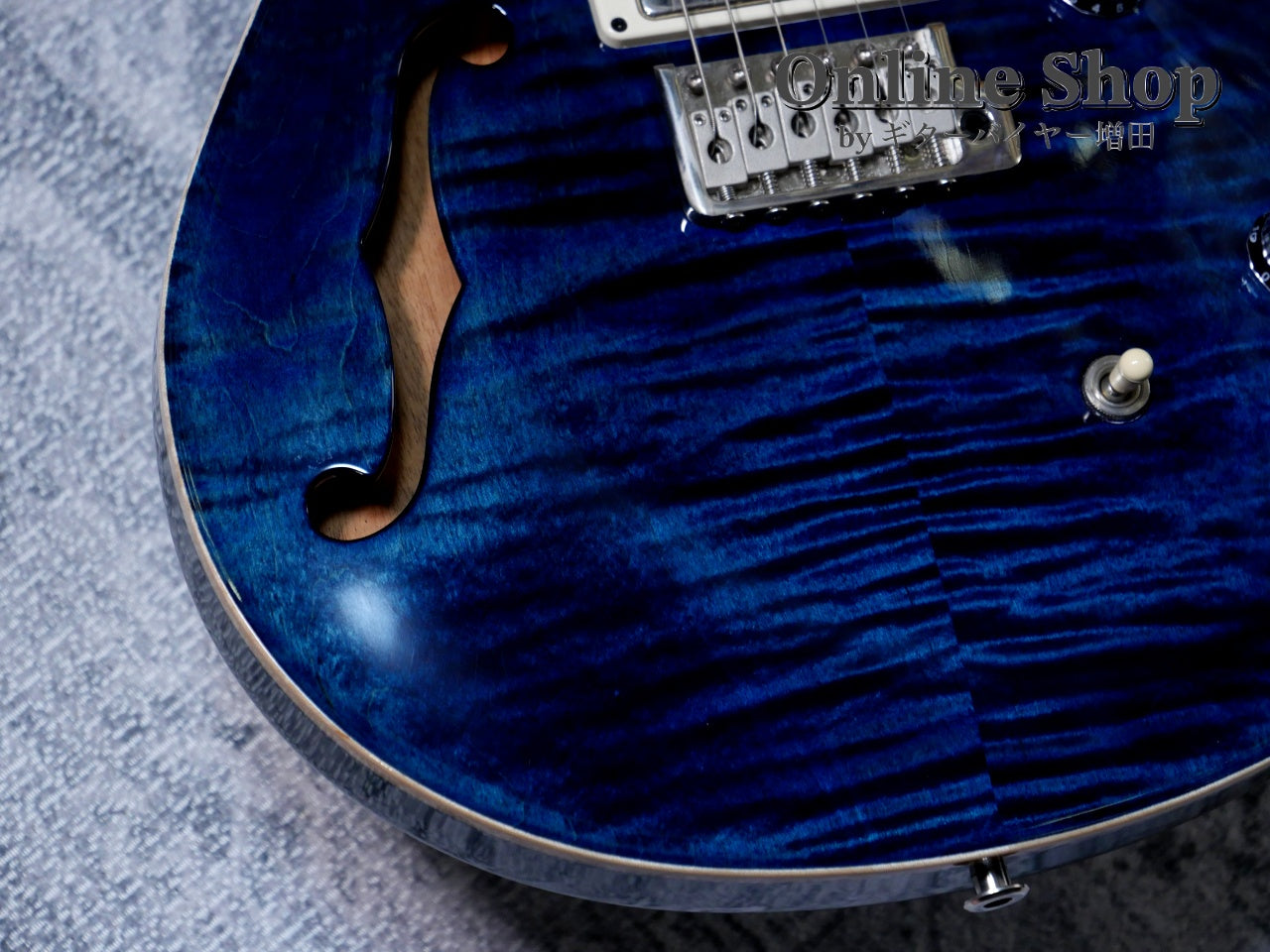 USED 2023 Paul Reed Smith CE 24 Semi-Hollow Custom Configuration Whale Blue