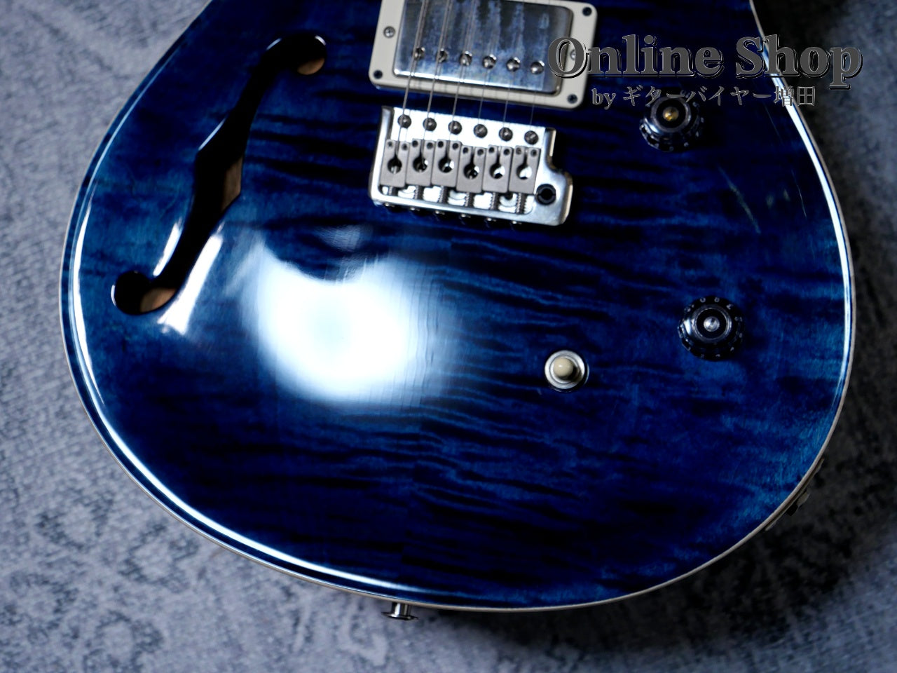 USED 2023 Paul Reed Smith CE 24 Semi-Hollow Custom Configuration Whale Blue