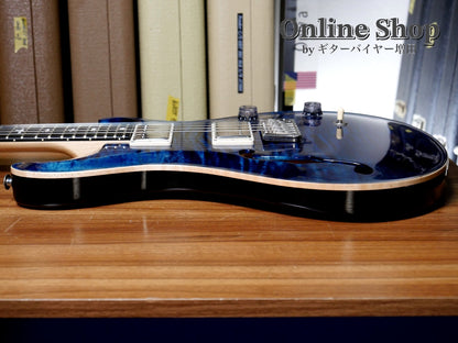 USED 2023 Paul Reed Smith CE 24 Semi-Hollow Custom Configuration Whale Blue