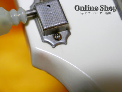 USED 2021 Gibson Custom Shop Historic Collection 1961 SG Standard Reissue Stop Bar Polaris White VOS