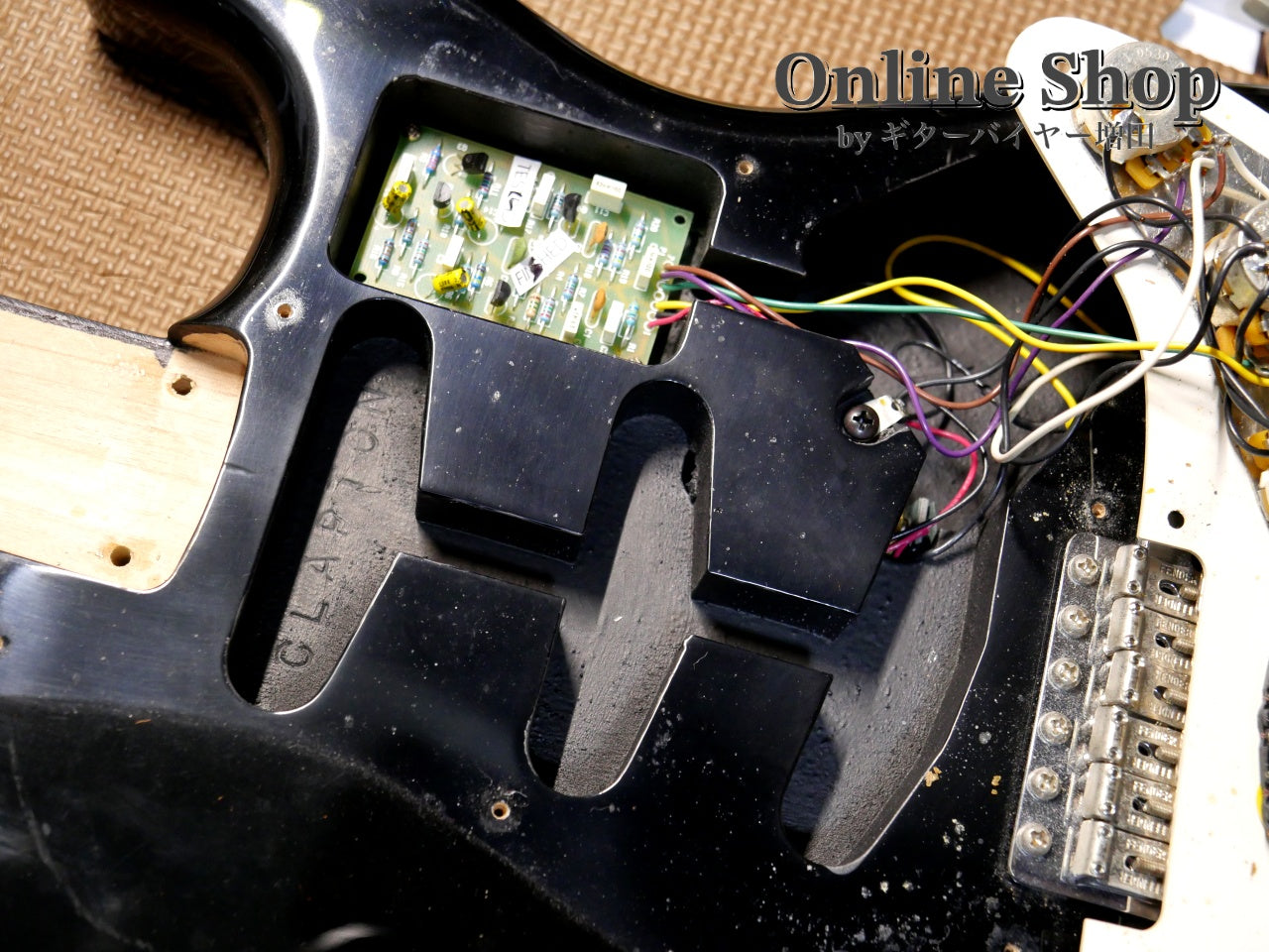 USED 2006 Fender Custom Shop Eric Clapton Stratocaster "Blackie"