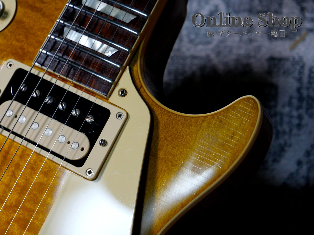 USED 2017 Gibson Custom Shop 1958 Les Paul Standard "HRM" Green Lemon Light Aged