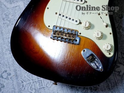USED 2021 Fender Custom Shop Custom22F Stratocaster "Reverse Headstock" Journeyman Relic Wide Faded 2-Color Sunburst