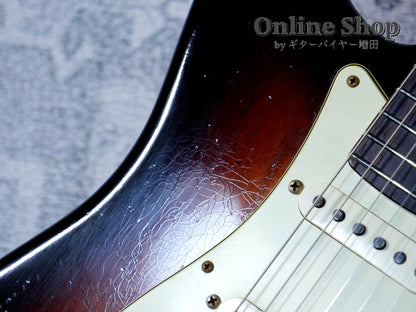 USED 2021 Fender Custom Shop Custom22F Stratocaster "Reverse Headstock" Journeyman Relic Wide Faded 2-Color Sunburst