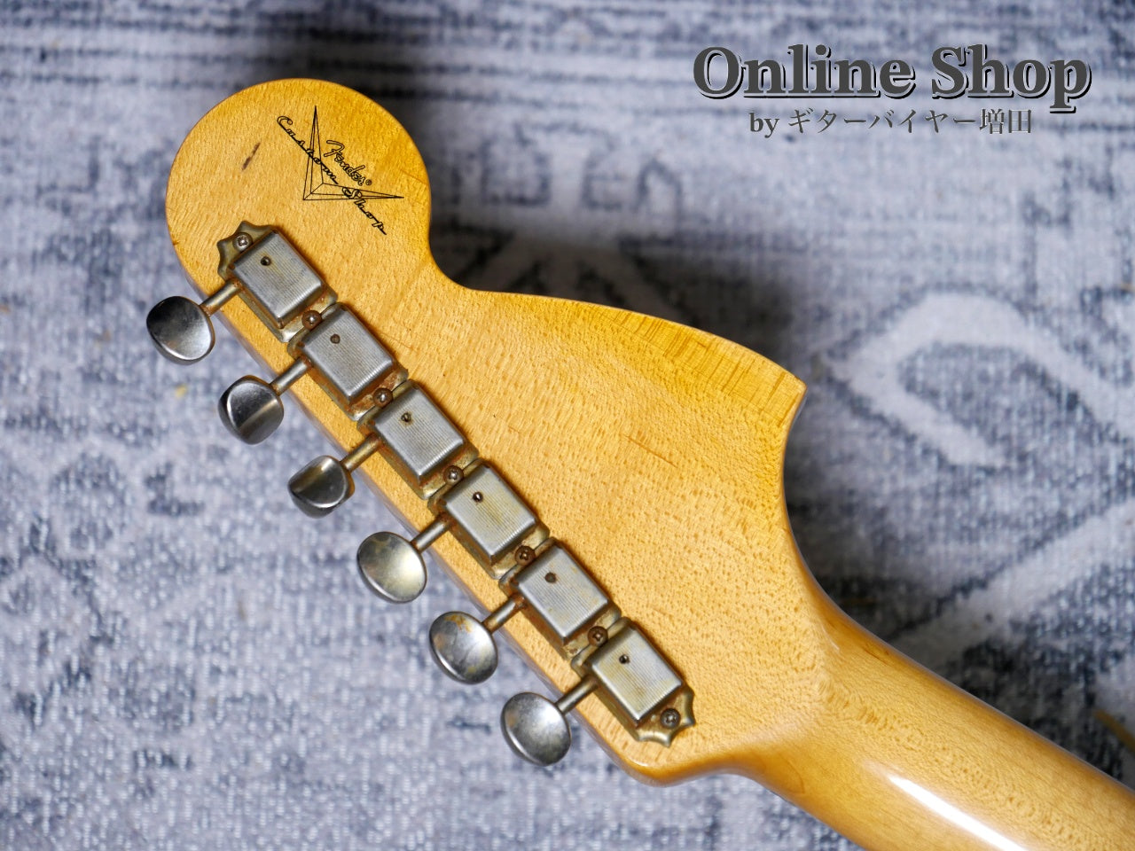 USED 2021 Fender Custom Shop Custom22F Stratocaster "Reverse Headstock" Journeyman Relic Wide Faded 2-Color Sunburst