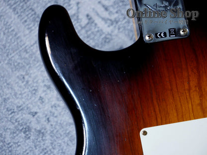 USED 2021 Fender Custom Shop Custom22F Stratocaster "Reverse Headstock" Journeyman Relic Wide Faded 2-Color Sunburst