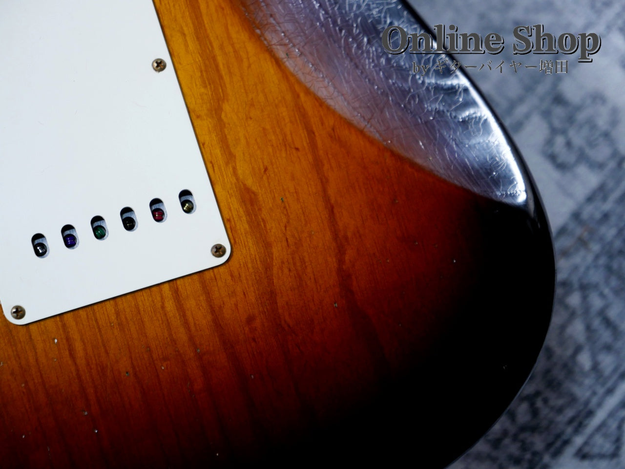 USED 2021 Fender Custom Shop Custom22F Stratocaster "Reverse Headstock" Journeyman Relic Wide Faded 2-Color Sunburst