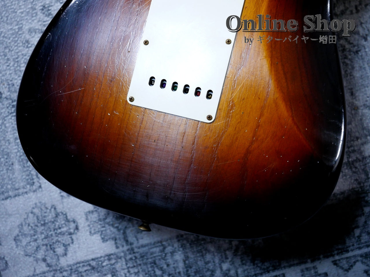 USED 2021 Fender Custom Shop Custom22F Stratocaster "Reverse Headstock" Journeyman Relic Wide Faded 2-Color Sunburst
